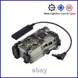 metal box with blue strobe|OLG Metal Box Laser Sights Flashlight，with IR Laser.